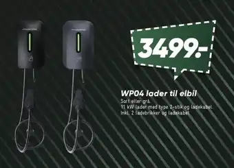 Bilka WP04 lader til elbil tilbud