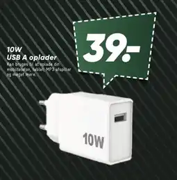 Bilka 10W USB A oplader tilbud