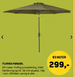 XL-BYG Florida parasol tilbud