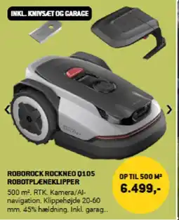 XL-BYG Roborock rockneo Q105 robotplæneklipper tilbud