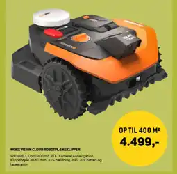XL-BYG Worx vision cloud robotplæneklipper tilbud