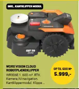 XL-BYG Worx vision cloud robotplæneklipper tilbud