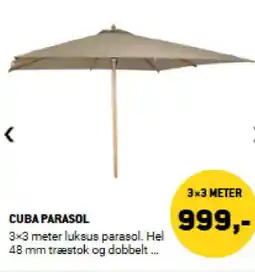 XL-BYG Cuba parasol tilbud
