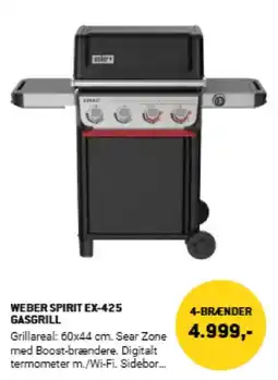 XL-BYG Weber spirit ex-425 gasgrill tilbud