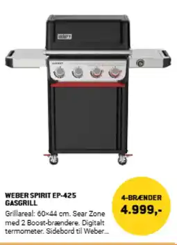 XL-BYG Weber spirit ep-425 gasgrill tilbud