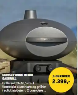 XL-BYG Morsø forno medio gasgrill tilbud
