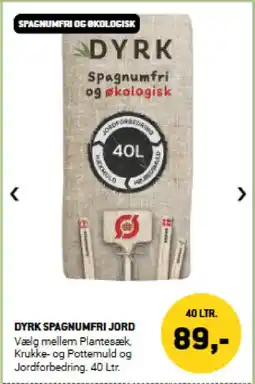 XL-BYG Dyrk spagnumfri jord tilbud