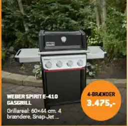 XL-BYG Weber spirit E-410 gasgrill tilbud