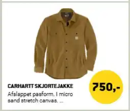 XL-BYG Carhartt skjortejakke tilbud