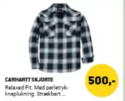 XL-BYG Carhartt skjorte tilbud