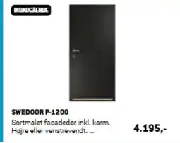 XL-BYG Swedoor P-1200 tilbud
