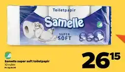 Netto Samelle super soft toiletpapir tilbud