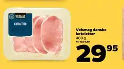 Netto Velsmag danske koteletter tilbud