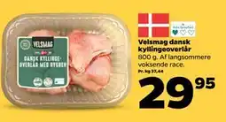 Netto Velsmag dansk kyllingeoverlår tilbud
