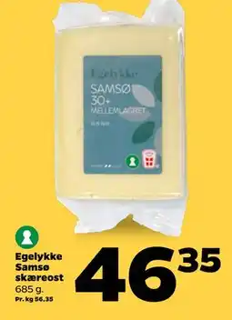 Netto Egelykke Samsø skæreost tilbud