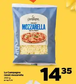Netto La Campagna revet mozarella tilbud