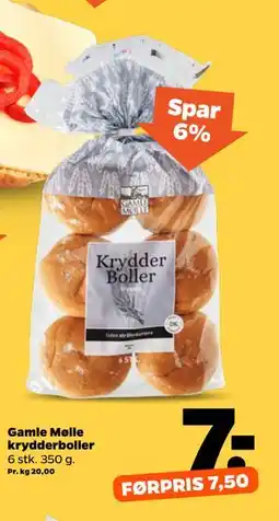 Netto Gamle Mølle krydderboller tilbud