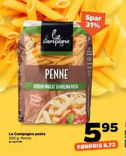Netto La Campagna pasta tilbud