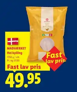 Lidl MADVÆRKET Hel kylling tilbud