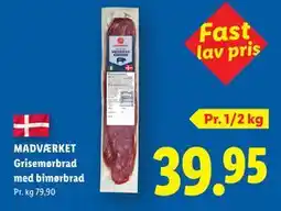 Lidl MADVÆRKET Grisemørbrad med bimørbrad tilbud