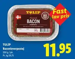 Lidl TULIP Baconleverpostej tilbud