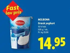 MILBONA Græsk yoghurt