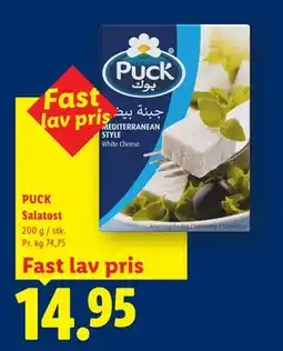 Lidl PUCK Salatost tilbud