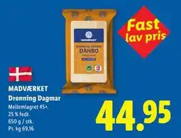 Lidl MADVÆRKET Dronning Dagmar tilbud