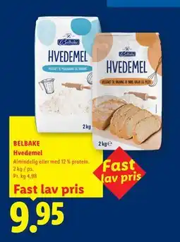 Lidl BELBAKE Hvedemel tilbud