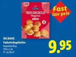Lidl BELBAKE Fødselsdagsboller tilbud