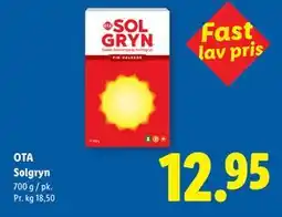 Lidl OTA Solgryn tilbud
