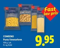 Lidl COMBINO Pasta i bronzeform tilbud