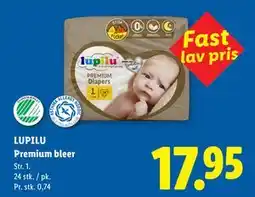 Lidl LUPILU Premium bleer tilbud