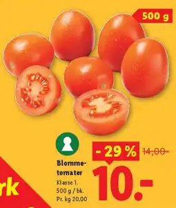 Lidl Blomme-tomater tilbud