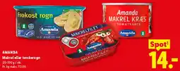 Lidl Makrel (Amanda) tilbud