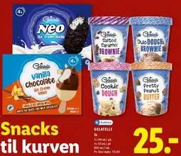 Lidl Gelatelli ice cream tilbud
