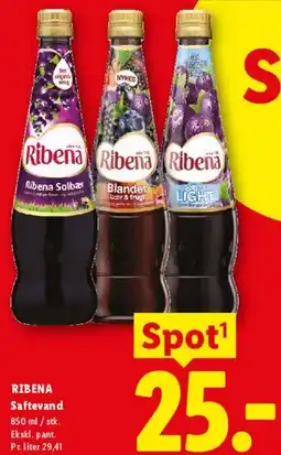 Lidl RIBENA Saftvand tilbud
