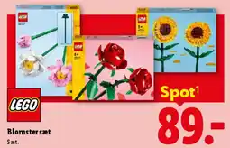 Lidl LEGO Blomstersæt tilbud