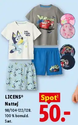 Lidl LICENS® Nattøj tilbud