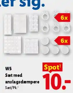 Lidl Sæt med anslagsdæmpere tilbud
