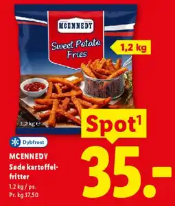 Lidl Sweet Potato Fries tilbud