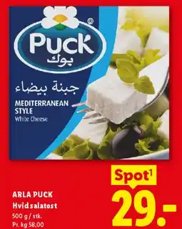 Lidl Hvidsalatost (Mediterranean style white cheese) tilbud