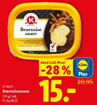 Lidl Bearnaisesauce tilbud