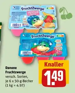 REWE DE Danone Fruchtzwerge, EUR 1.49 tilbud