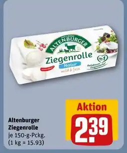 REWE DE Altenburger Ziegenrolle Natur, EUR 2.39 tilbud