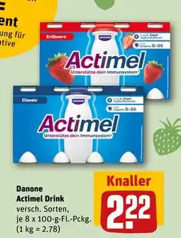 REWE DE Danone Actimel Drink, EUR 2.22 tilbud