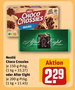 REWE DE Nestlé Choco Crossies oder After Eight, EUR 2.29 tilbud
