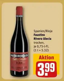 REWE DE Faustino Rivero Ulecia, EUR 3.99 tilbud