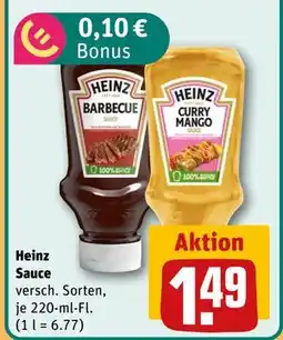 REWE DE Heinz Sauce, EUR 1.49 tilbud