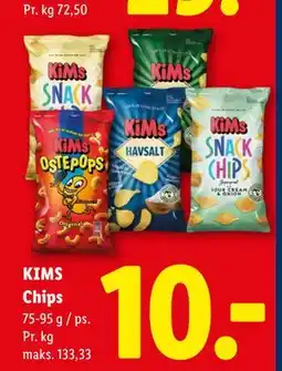 Lidl KIMS Chips tilbud
